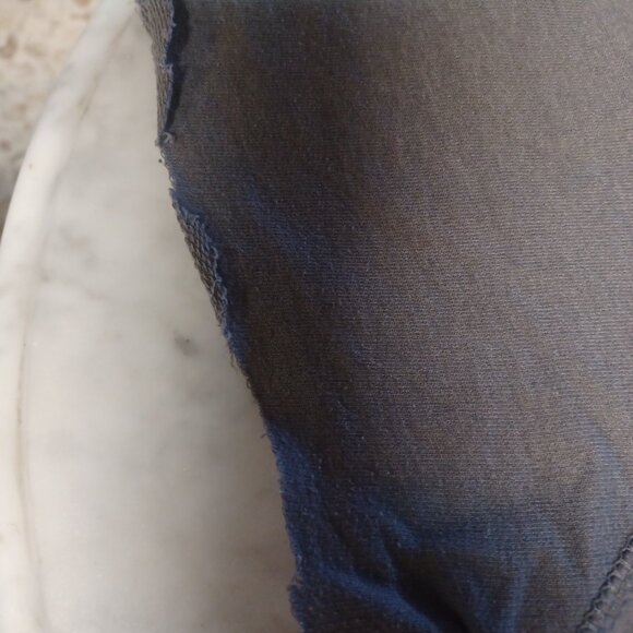 Instant Message Women's Retro-Look Pull-on Short Sleeve Top "Mrs. Claws" M Gray - Picture 3 of 6